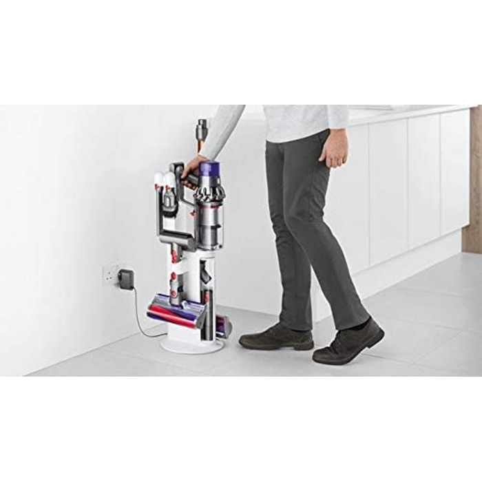 Зарядна док-станція Dyson 968923-01, біла, 0 Вт, 82 дБ