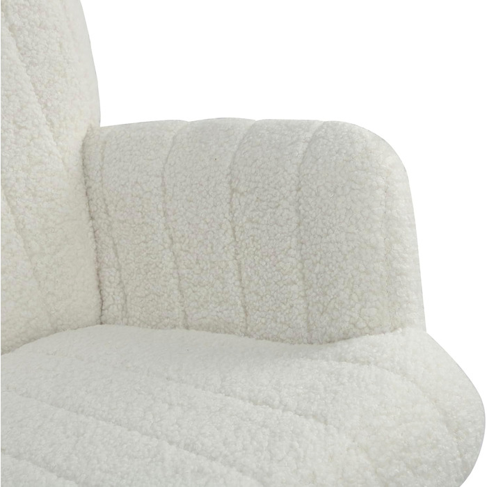 Крісло-гойдалка Vielllliving для спальні, 150 кг, темно-сірий (бежевий), 93x84x55.5 см