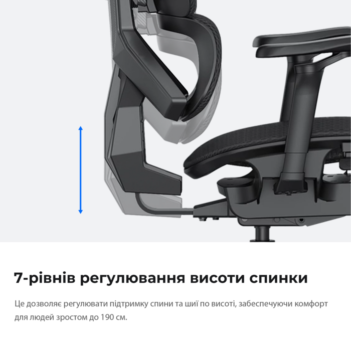 Крісло ігрове Anda Seat X-Air Pro Size XL Mesh Gray