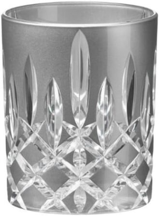 Кольорові келихи для віскі в індивідуальній упаковці, кришталева скляна чашка для віскі, 295 мл, (срібло)