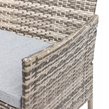 Комплект садових меблів Rino з ротанга, бежевий, 4 предмети