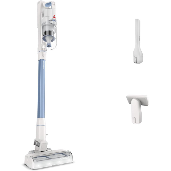 Акумуляторний пилосос Bissell PowerClean FurGuard для шерсті тварин з HEPA-фільтром, 2500 mAh, 50 хв роботи