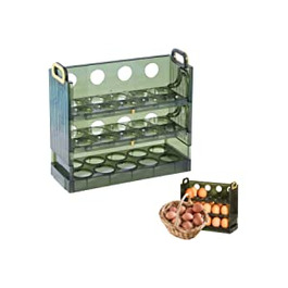 Ящик для зберігання яєць manguo / тришаровий контейнер для зберігання яєць, контейнер для зберігання свіжих яєць