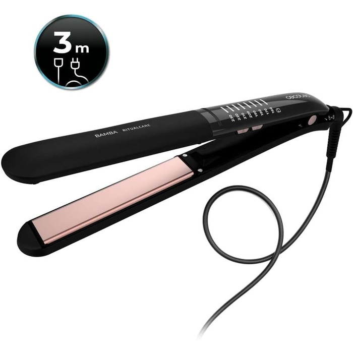 Випрямляч для волосся Cecotec RitualCare 1200 Titanium Ion Touch 60W з титановим покриттям