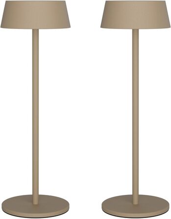 LED акумуляторні настільні лампи K-Bright (2 шт.), тепле біле світло 3000K, диммування, для дому та саду