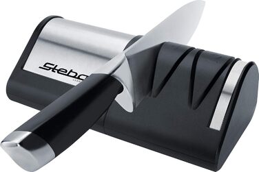 Електричний точило для ножів Steba KS 1 - для всіх типів ножів (метал, кераміка), алмазні диски, прецизійна система направляючих, змінна шліфувальна головка