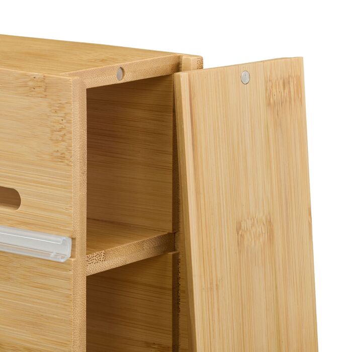 Диспенсер для харчової плівки Relaxdays з бамбука