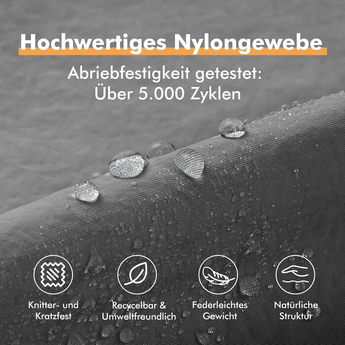 Набір компресійних органайзерів для валізи та рюкзака з нейлону, дорожні сумки-пакувальники для одягу, сірі, 5 предметів