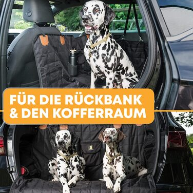 Преміум XL відокремлювана кришка багажника для собак-водонепроникна велика ковдра для собак 2 в 1 для багажника і заднього сидіння-ідеально підходить для позашляховиків, універсалів і автомобілів всіх типів