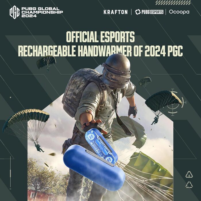 Електричний грійка для рук OCOOPA 10000 mAh, 2 шт. з розділенням, магнітний, 4 режими нагріву, швидкий нагрів, USB powerbank для зими, UT2s (MagTwins) (Pro_Schwarz)