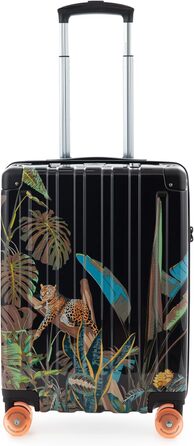 Набір валіз Hauptstadtkoffer Q-Damm (S & L) з TSA, Leopard, 54 см