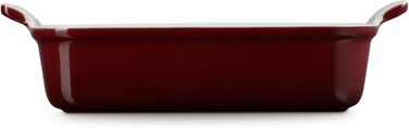 Форма для запікання Le Creuset прямокутна, 2.4 л, кераміка, червона, 26 см