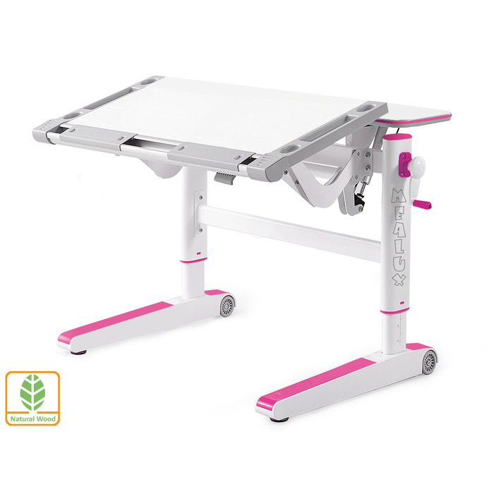Дитячий стіл Mealux Ergowood L Multicolor W (арт. BD-810 W/MC)