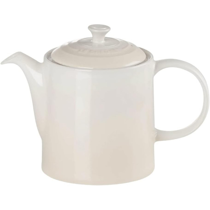 Чайник Le Creuset 1.3 л, чорний, 70703130000000 (Meringue), 12.6 x 23.9 x 17 см, для 4 чашок