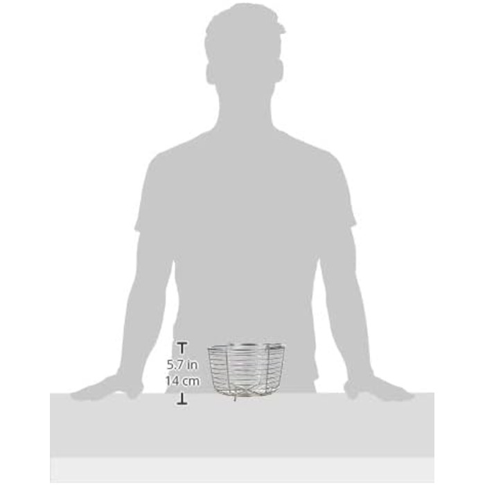 Кільцевий фільтр-сито LAGOSTINA з нержавіючої сталі  7 літрів