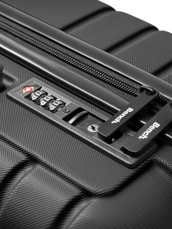 Набір валіз Bench Hartgepäck Seattle 3 шт. | Чорний колір | ABS, 4 колеса, TSA-замок | Розмір M (69 см)