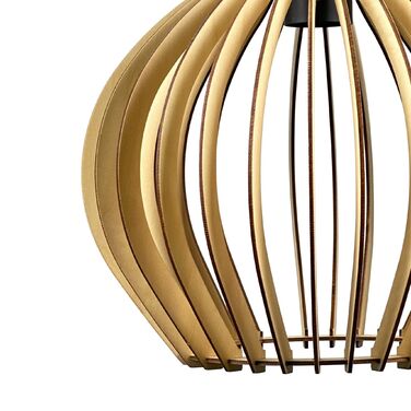 Підвісна лампа Relaxdays з дерев'яними плафонами