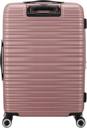 Набір валіз American Tourister Aerotech (3 шт.) - ручна поклажа, середній, великий, розширюваний, з TSA-замком, блакитний/рожевий (металік)