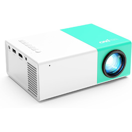 Портативний проєктор Mini Beamer YG300Plus Max: LED проєктор для дому та на відкритому повітрі з HDMI, USB, Type-C та пультом ДУ