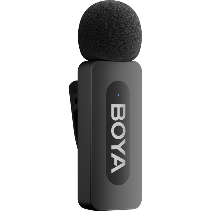 Бездротовий петличний мікрофон BOYA BY-V3 combo Type-C/Lightning Black