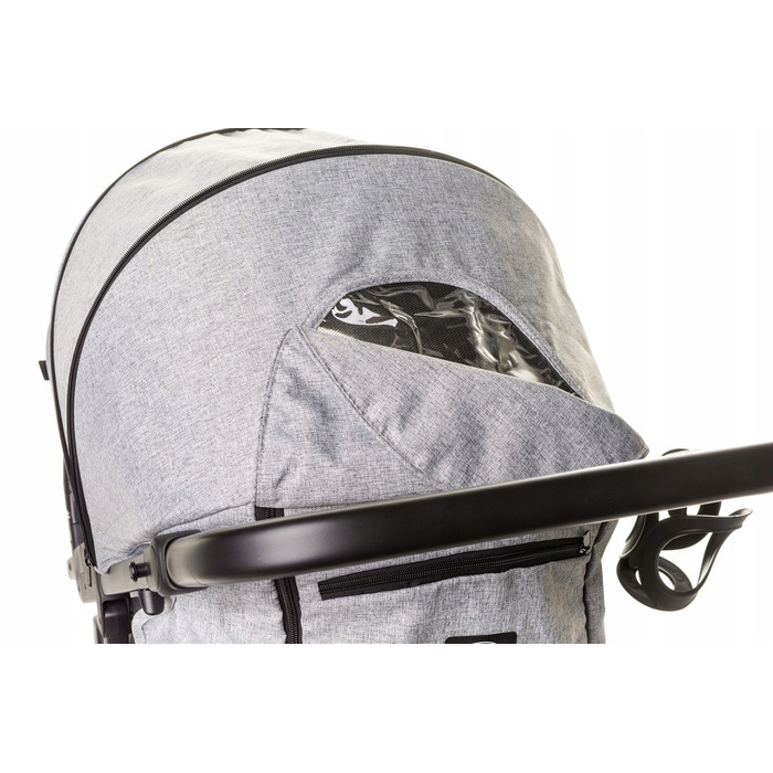 Дитячий прогулянковий візок 4Baby Moody XXII Light Grey