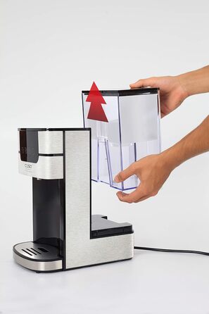 CASO PerfectCup 1000 Pro – Професійний дозатор гарячої води, 2600 Вт, об'єм бака 4 літри, регулювання температури 70-100°C, для офісів та буфетів