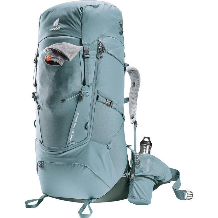 Жіночий трекінговий рюкзак deuter Aircontact Core 6510 Sl (1 упаковка) (6510 л, сланцевий плющ)