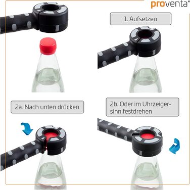 Відкривачка для пляшок proventa з поворотною кришкою, виготовлена в Німеччині, ідеально підходить для вирішення проблем з шарнірами і захопленням