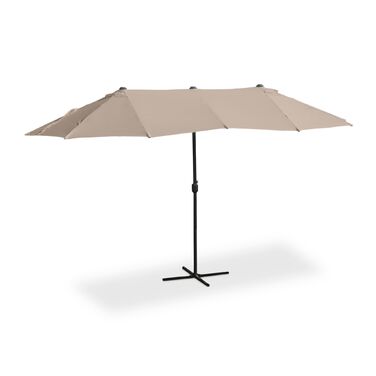 Relaxdays Подвійний парасоль від сонця 460 x 270 см