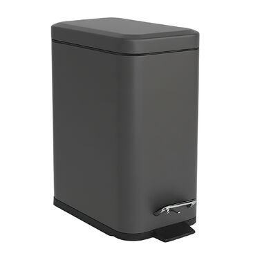 Відро для сміття Relaxdays 5 л з м'яким закриттям