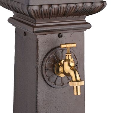 Relaxdays Античний фонтанчик для стояння, 100 см