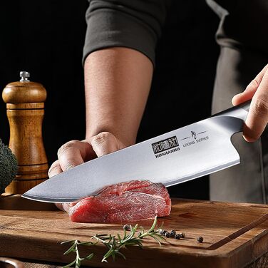 Набір кухонних ножів HOSHANHO: 5 штук, професійні, з нержавіючої сталі, для шеф-кухаря, ергономічні, у подарунковій коробці