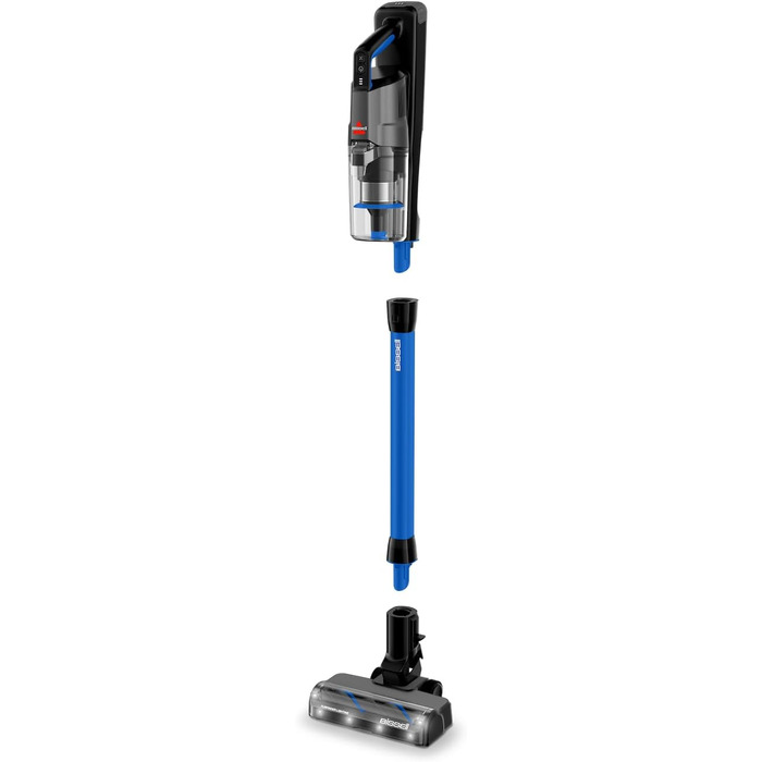 Акумуляторний пилосос Bissell PowerClean FurGuard для шерсті тварин з HEPA-фільтром, 2500 mAh, 50 хв роботи