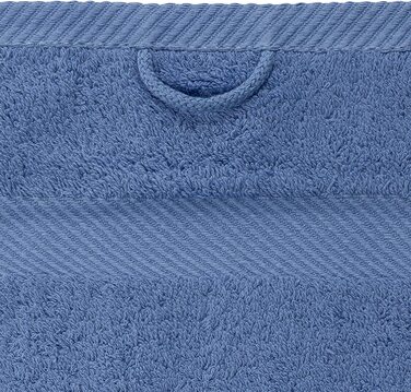 Набір рушників Luckytowel 50x100 см великий 100 бавовна, 600 г/м Набір рушників Oeko-Tex 8 упаковок (50 x 100 см, синій)