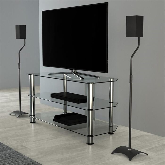 Підставка для ноутбука AVF_1 з металевим каркасом, чорного кольору