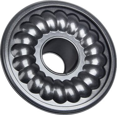 Форма для випічки Zenker 7813 Springform Crème Noir, діаметр 29 см, нержавіюча сталь, сірий/бежевий колір, з двома днами