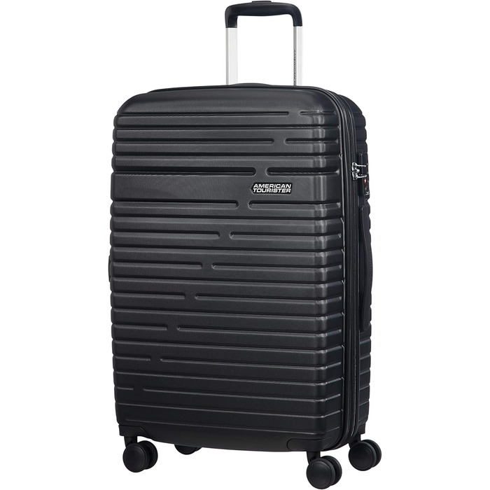 Валіза American Tourister Aero Racer Spinner 68, що розкладається, 68 см, 75.5 л, Jet Black