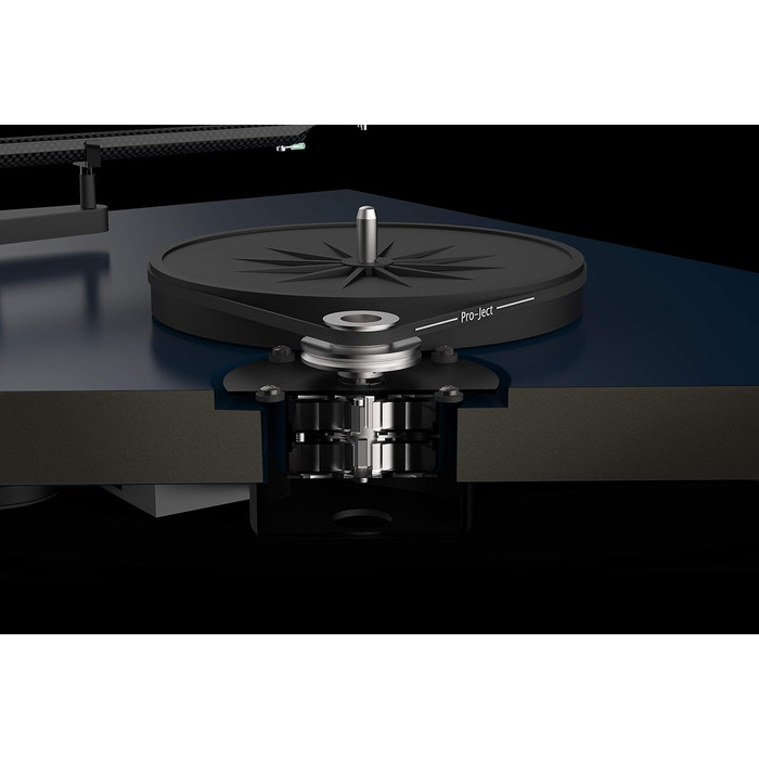 Програвач вінілу Pro-Ject Debut Carbon EVO з карбоновим тонармом, електронним перемиканням швидкостей і картриджем 2M Red, сатиновий білий
