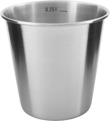 Міні-набір посуду для кемпінгу Tatonka II (6 предметів) - Посуд з нержавіючої сталі з каструлею, кришкою та трьома чашками для пиття - Включаючи сумку для транспортування - Не забруднює навколишнє середовище та безпечний для харчових продуктів