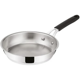 Сковорода Lagostina Tempra з нержавіючої сталі Ø24 см з індукційним дном Lagotherm та ергономічною ручкою, для плити та духовки