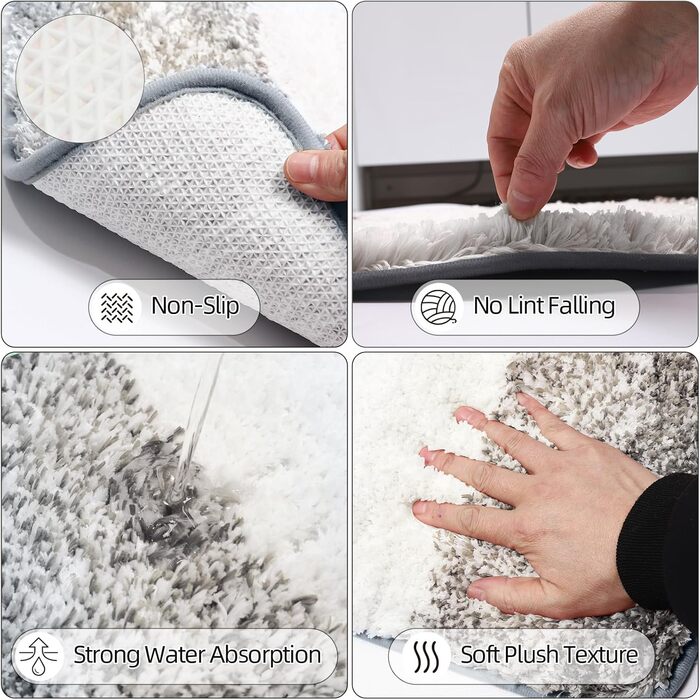 Набір для ванної кімнати 17 предметів: аксесуари, смітник, дозатори мила, тримач для зубних щіток, дерев'яні гачки (сірий). Підходить для ванної та кухні