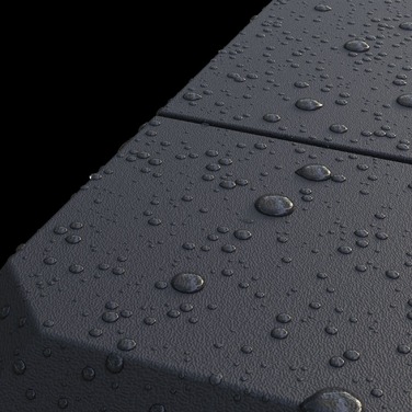 Коробка для подушки Matuba Anthracite 310L Колеса