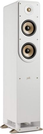 Підлогова акустика Polk Audio Signature Elite ES50 HiFi, сумісна з Hi-Res, Dolby Atmos і DTSX, біла