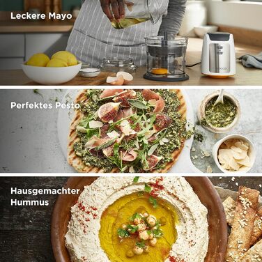 Блендер Kenwood Easy Chop CHP61.100WH – міні-подрібнювач, електричний, білий, 500 Вт, 0,5 л