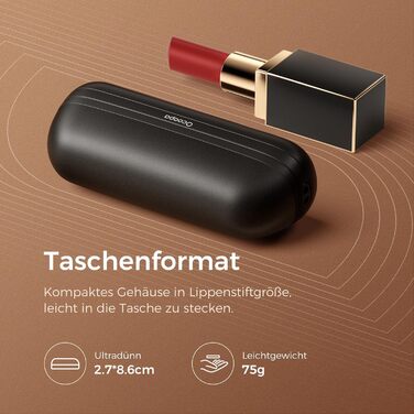 Нагрівач для рук OCOOPA UT2S Mini, 5200mAh, 2 шт. в наборі, магнітний, електричний, для кемпінгу та відпочинку на природі, чорний