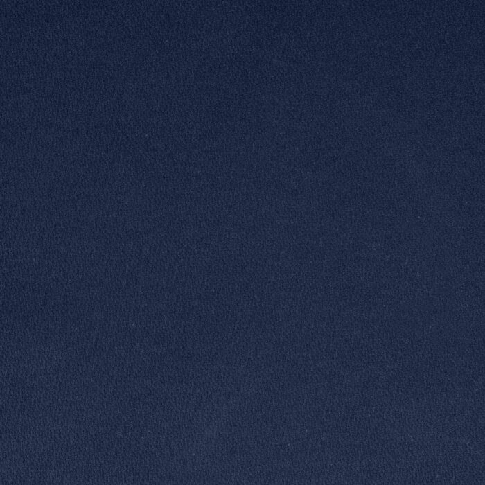 Затемнююча атласна щільна фіранка Eurofirany Logan Blackout- елегантна гладка однотонна м'яка фіранка з вишуканою гардиною для вітальні, спальні, вітальні (люверси темно-синього кольору, 135x250 см)