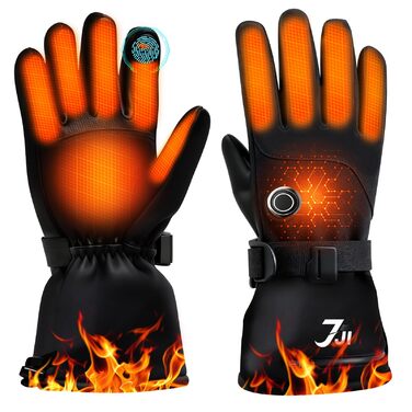 Гріючі рукавички для жінок 7JI, чорні
