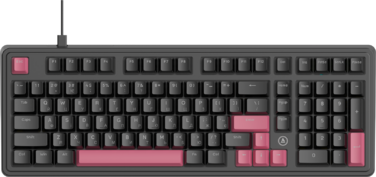 Дротова механічна клавіатура Ajazz AK980 Red switches Black Red (AK980-R-BR)