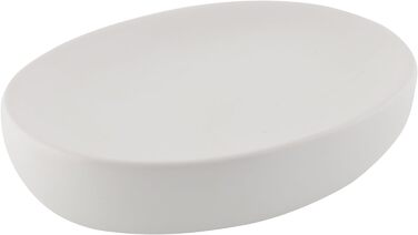 Біла/дерев'яна, керамічна та бамбукова підставка для зубних щіток (мильниця), 128210 Bonja Wellness