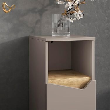 Шафа Livinity Bad Timavo біла з полицею, 60 x 67 см (Midischrank)